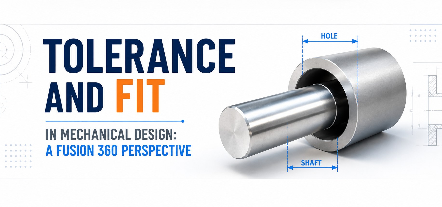 Tolerance and Fit in Mechanical Design: A Fusion 360 Perspective
